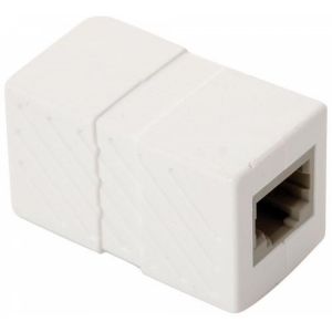 Adaptador cruzado (crossover) jack a jack RJ45 de 8 toma corrientes CAT 5e, tipo Keystone
