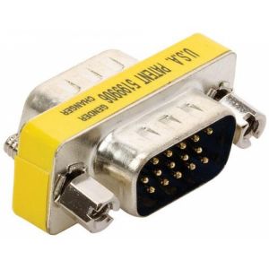 Adaptador plug a plug VGA (DB15H)