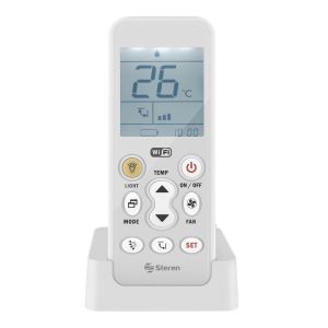 Control remoto universal Wi-Fi para aire acondicionado, con batería recargable y linterna LED