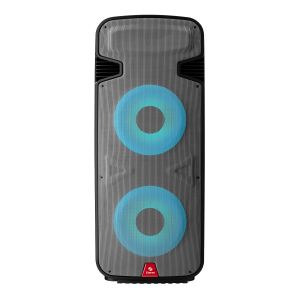 Bocina doble de 15" 6,000 W PMPO profesional Bluetooth* con luz LED