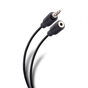 Extensión de plug 3,5 mm a jack de 3,5 mm estéreo, de 1,8 m
