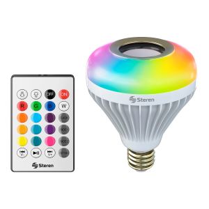 Bombillo LED RGB decorativo con bocina Bluetooth*, 6,5 W