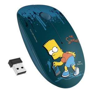 Mouse inalámbrico 1600 DPI The Simpsonsâ€ž¢-BartPaint