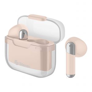 Audífonos Bluetooth* Touch True Wireless ergonómicos color rosa